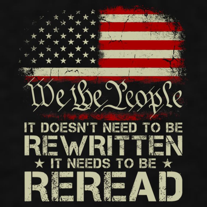 The Constitution It Doesnt Need To Be Rewritten It Needs To Be Reread Ladies PosiCharge Tri-Blend Wicking Tank