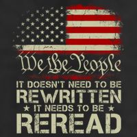 The Constitution It Doesnt Need To Be Rewritten It Needs To Be Reread 25L Jumbo Tote