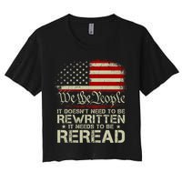 The Constitution It Doesnt Need To Be Rewritten It Needs To Be Reread Crop Top