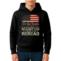 The Constitution It Doesnt Need To Be Rewritten It Needs To Be Reread Kids Hoodie