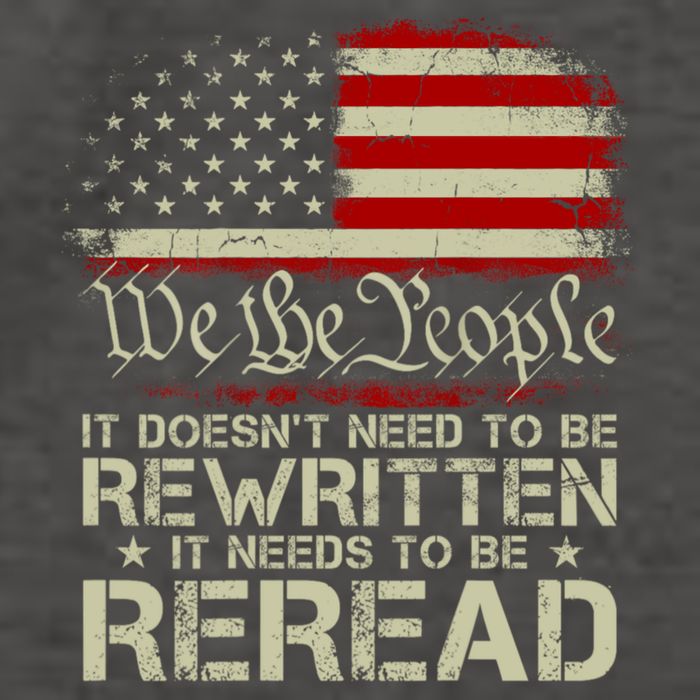 The Constitution It Doesnt Need To Be Rewritten It Needs To Be Reread Vector Backpack