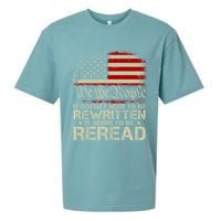 The Constitution It Doesnt Need To Be Rewritten It Needs To Be Reread Sueded Cloud Jersey T-Shirt