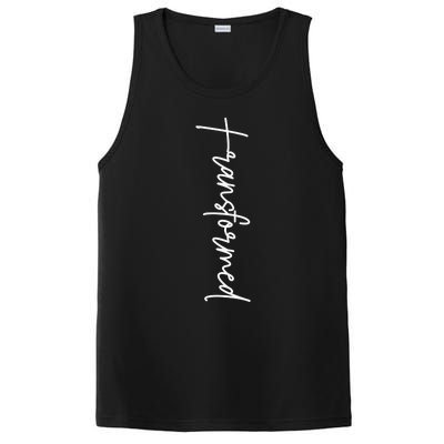 Transformed Christian Inspirational Design  PosiCharge Competitor Tank