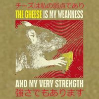 The Cheese Is My Weakness And My Very Strength Rat Japanese Garment-Dyed Women's Muscle Tee