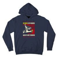 The Cheese Is My Weakness And My Very Strength Rat Japanese Tall Hoodie