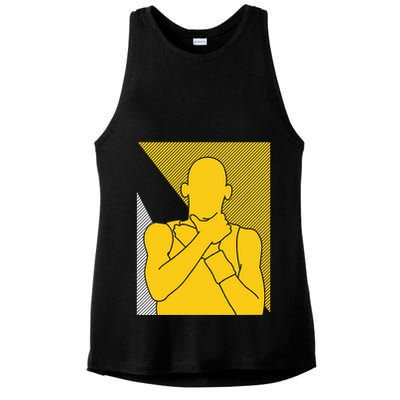The Choke Indiana Basketball Ladies PosiCharge Tri-Blend Wicking Tank