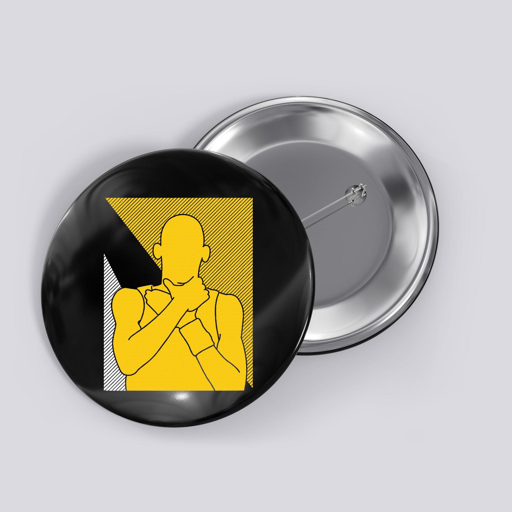 The Choke Indiana Basketball Button