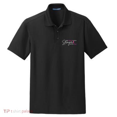 The Comeback Is Always Stronger Than The Set Back Breast Cancer Dry Zone Grid Polo