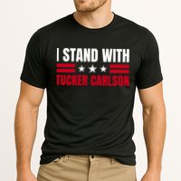 Tucker Carlson I Stand With Him, Men Women, I Stand With Tucker Carlson Cooling Performance Crew T-Shirt