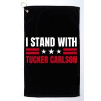 Tucker Carlson I Stand With Him, Men Women, I Stand With Tucker Carlson Golf Towel