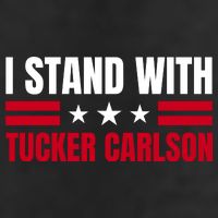 Tucker Carlson I Stand With Him, Men Women, I Stand With Tucker Carlson Golf Towel