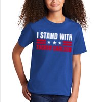 Tucker Carlson I Stand With Him, Men Women, I Stand With Tucker Carlson Kids T-Shirt