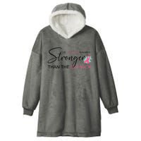 The Comeback Is Always Stronger Than The Setback Hooded Wearable Blanket