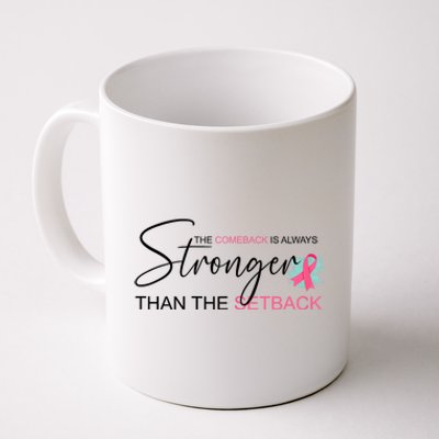 The Comeback Is Always Stronger Than The Setback Coffee Mug