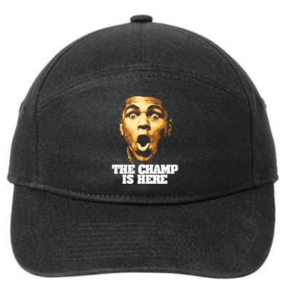 The Champ Is Here 7-Panel Snapback Hat