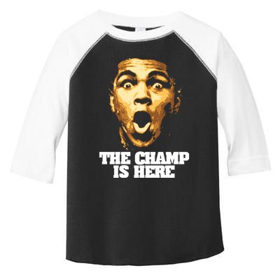 The Champ Is Here Toddler Fine Jersey T-Shirt