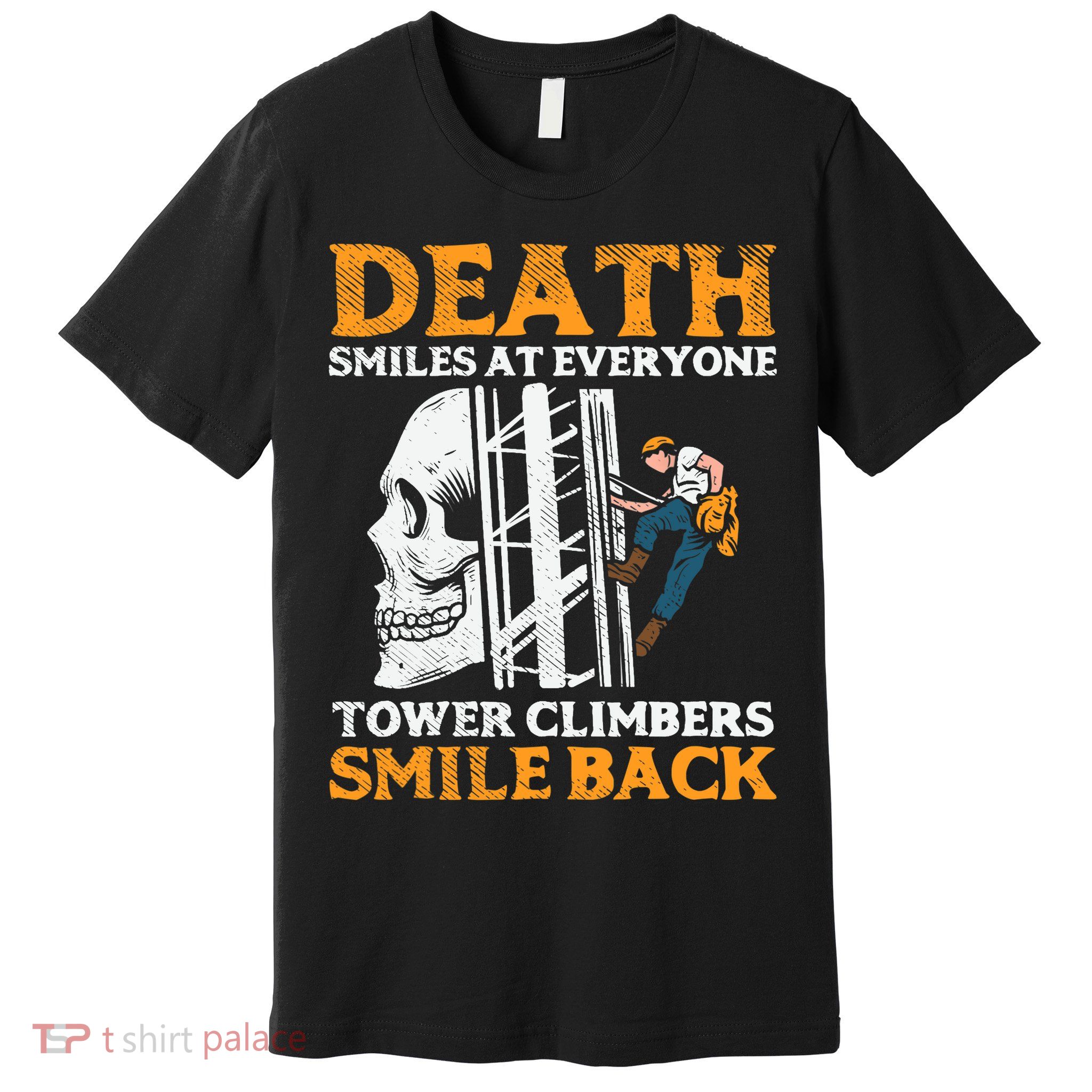 Tower Climber, Industrial Climber Premium T-Shirt