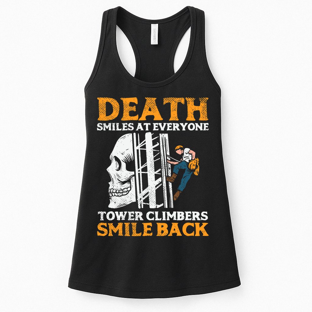 Tower Climber, Industrial Climber Womens Tank Top