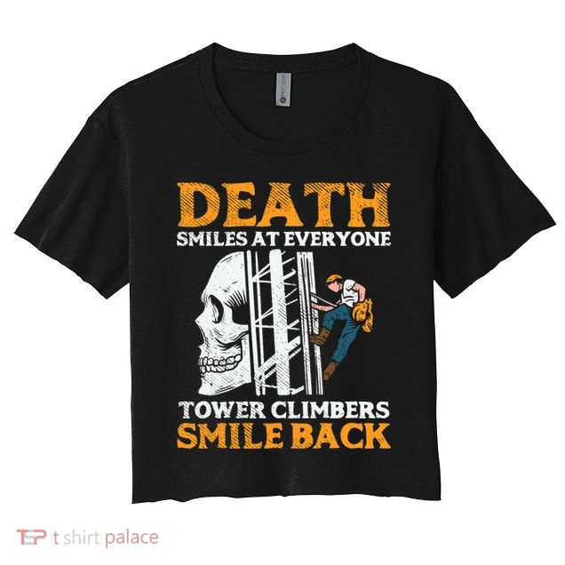 Tower Climber, Industrial Climber Crop Top