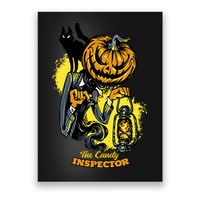 The Candy Inspector Funny Halloween Poster