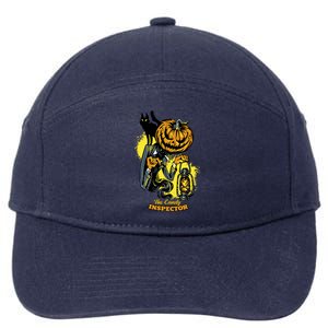 The Candy Inspector Funny Halloween 7-Panel Snapback Hat