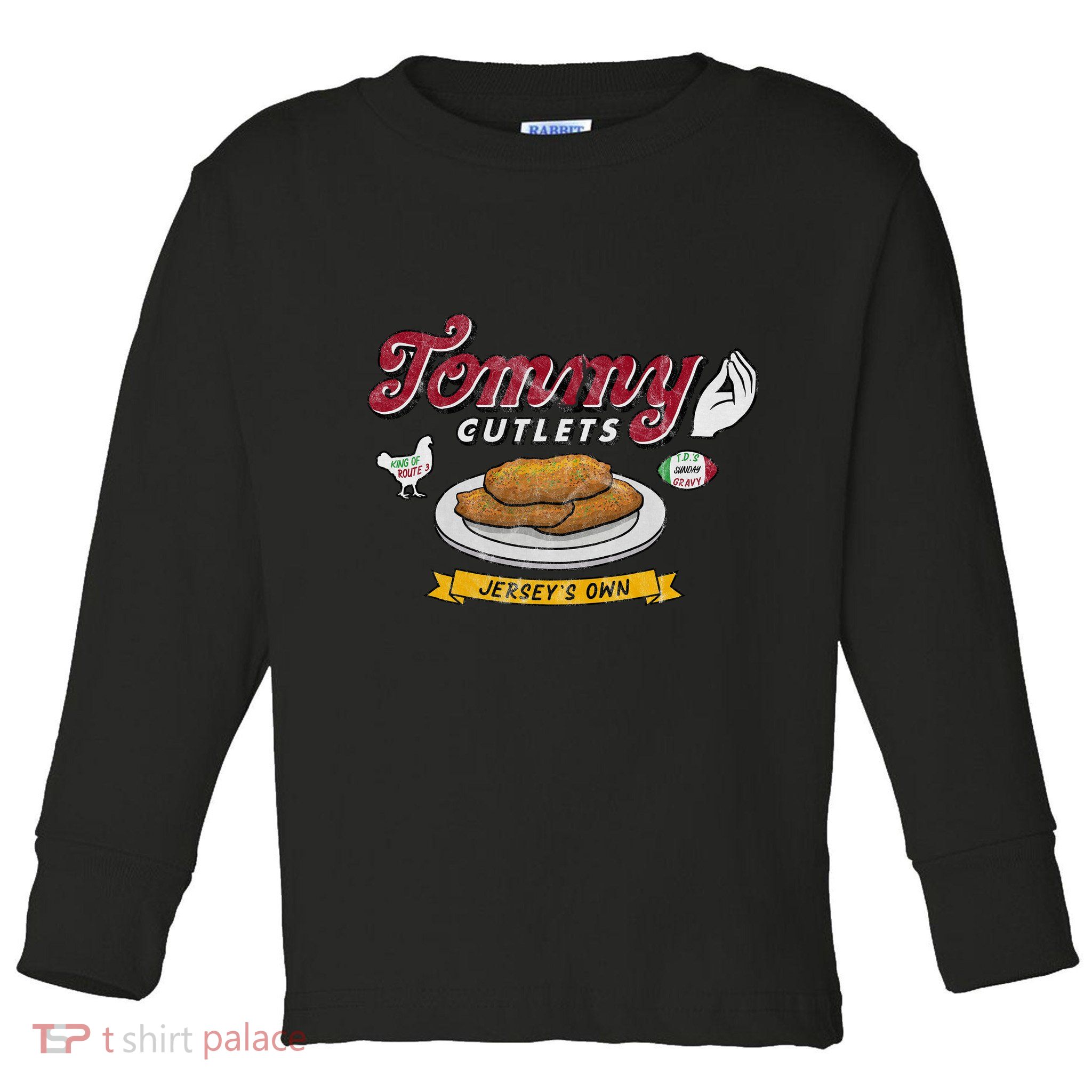 Tommy Cutlets Italian Hand Own Toddler Long Sleeve Shirt