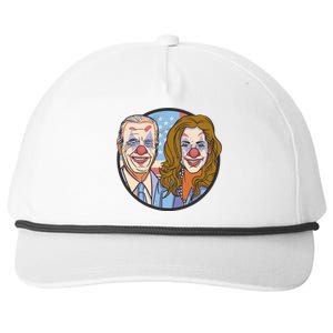 The Clowns Joe Biden Kamala Harris Snapback Five-Panel Rope Hat