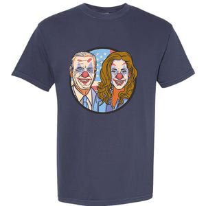 The Clowns Joe Biden Kamala Harris Garment-Dyed Heavyweight T-Shirt