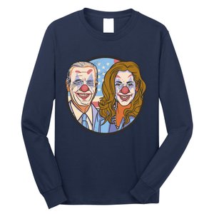 The Clowns Joe Biden Kamala Harris Long Sleeve Shirt