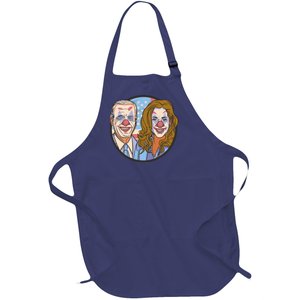 The Clowns Joe Biden Kamala Harris Full-Length Apron With Pockets