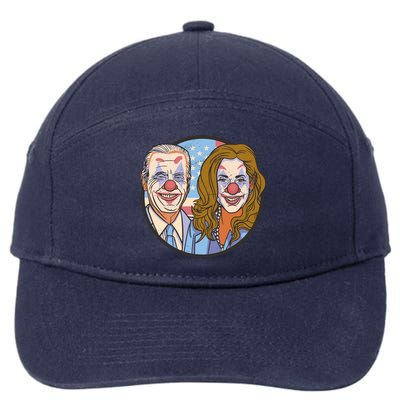 The Clowns Joe Biden Kamala Harris 7-Panel Snapback Hat