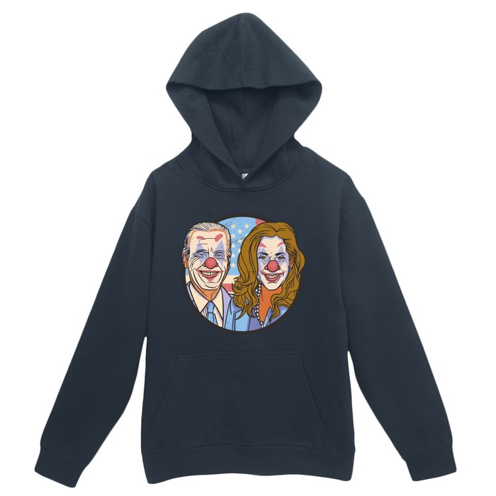 The Clowns Joe Biden Kamala Harris Urban Pullover Hoodie