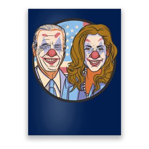 The Clowns Joe Biden Kamala Harris Poster