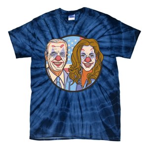 The Clowns Joe Biden Kamala Harris Tie-Dye T-Shirt