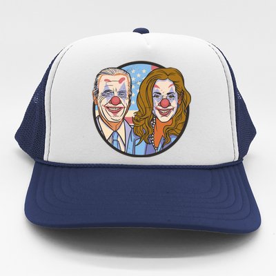 The Clowns Joe Biden Kamala Harris Trucker Hat