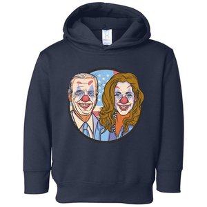 The Clowns Joe Biden Kamala Harris Toddler Hoodie