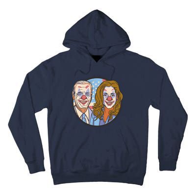 The Clowns Joe Biden Kamala Harris Tall Hoodie