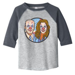 The Clowns Joe Biden Kamala Harris Toddler Fine Jersey T-Shirt