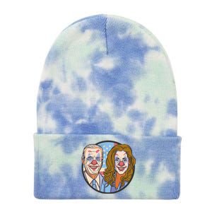 The Clowns Joe Biden Kamala Harris Tie Dye 12in Knit Beanie