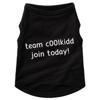 Team C00lkidd Join Today Funny Trending Quote Doggie Tank