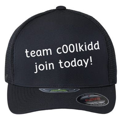 Team C00lkidd Join Today Funny Trending Quote Flexfit Unipanel Trucker Cap