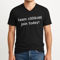 Team C00lkidd Join Today Funny Trending Quote V-Neck T-Shirt