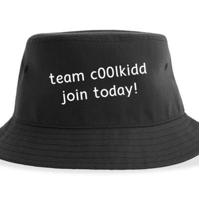Team C00lkidd Join Today Funny Trending Quote Sustainable Bucket Hat