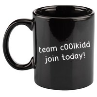 Team C00lkidd Join Today Funny Trending Quote 11oz C Handle Ceramic Mug
