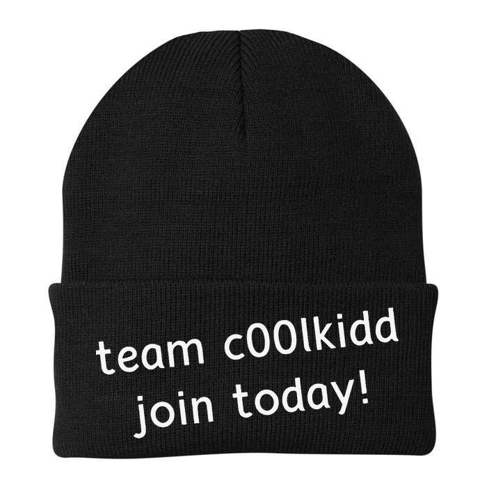 Team C00lkidd Join Today Funny Trending Quote Beanie