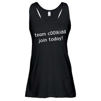 Team C00lkidd Join Today Funny Trending Quote Ladies Essential Flowy Tank
