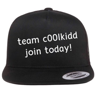 Team C00lkidd Join Today Funny Trending Quote Flatbill Hat