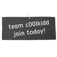 Team C00lkidd Join Today Funny Trending Quote Large Microfiber Waffle Golf Towel