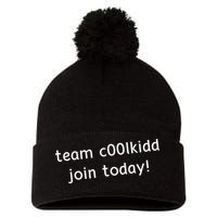Team C00lkidd Join Today Funny Trending Quote Pom Pom 12in Knit Beanie