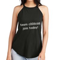 Team C00lkidd Join Today Funny Trending Quote Women's Perfect Tri Rocker Tank